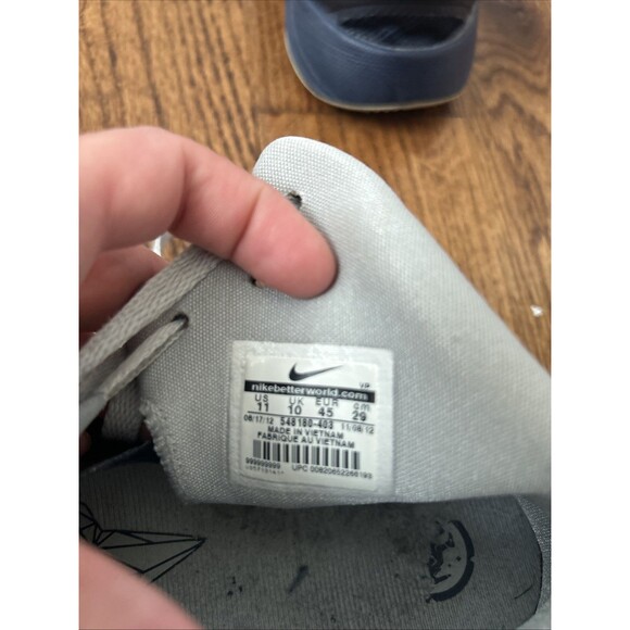 Nike Mens Zoom Hyperdisruptor 548180-403 Blue Basketball Shoes Sneakers Size 11 - Picture 8 of 8